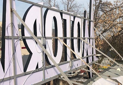 разработка и монтаж наруженй рекламы в Алматы -52